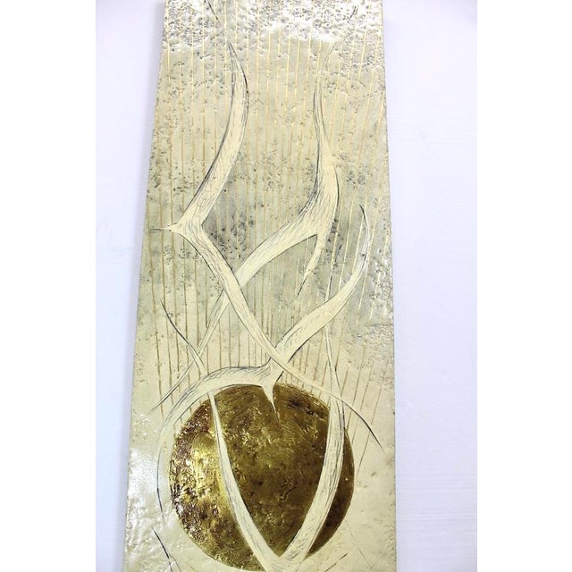 Mid-Century Modern 1970s Tall Mid Century Painting Sea Birds For Sale - Image 3 of 5