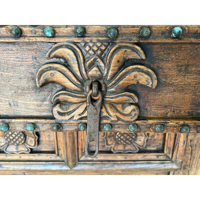 Wood Antique Altar Coffer/Cabinet From Shanxi Province For Sale - Image 7 of 9