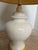Vintage Yellow Pleated Ginger Jar Table Lamp For Sale - Image 4 of 7