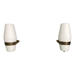 Italian Wall Lights by Stilnovo, 1950, Set of 2 For Sale