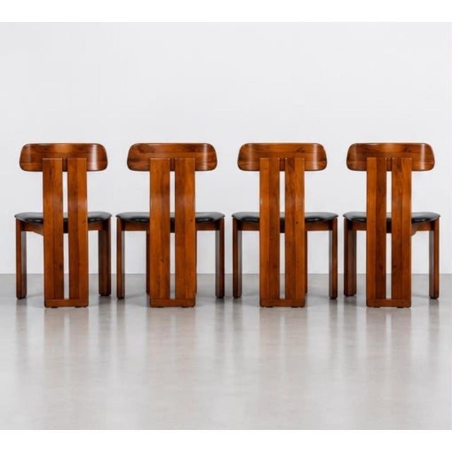 Beautiful set of four Sapporo chairs, designed by Mario Marenco in the 1970s and produced by the Italian company...