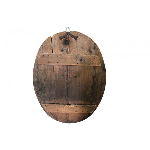 Blue 17th Century Venetian Oil Painting For Sale - Image 8 of 9