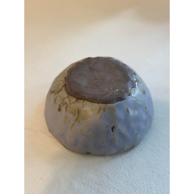 Rustic Hand Built Ceramic Bowl For Sale - Image 4 of 4
