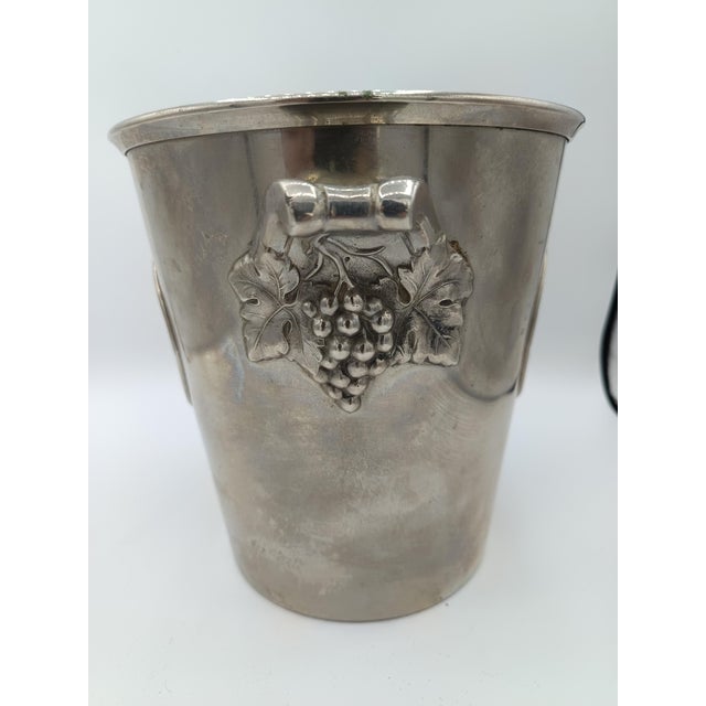 Metal Betterat Champagne Ice Bucket, 1930s For Sale - Image 7 of 16