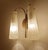 Metal Vintage Glass Wall Light from Hillebrand, 1950s For Sale - Image 7 of 18