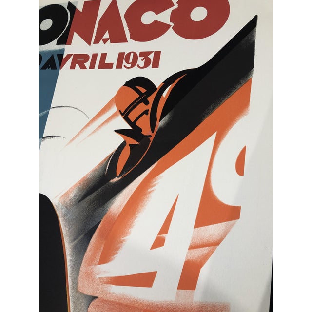 Vintage Monaco 1931 Poster from Maeght, 1983 For Sale - Image 3 of 16