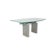 Modern K5000/E Glass Dining Table from Ronald Schmitt For Sale - Image 3 of 13
