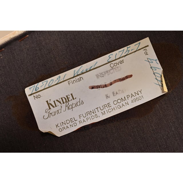 Kindel Furniture Georgian Carved Mahogany Side Chairs or Dining Chairs, Pair For Sale - Image 12 of 14