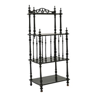 Turn of the Century French Wooden Shelf with Original Patina For Sale