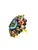 Gemstone Bochic “Capri” Vintage Multi Sapphire, Amethyst & Diamond Ring Set In 18K Gold & Silver For Sale - Image 7 of 7