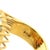 Italian Modernist 18k Gold Blue & Orange Sapphire Diamond Bypass Ring, Circa 1980, Size 7.75 For Sale - Image 9 of 11