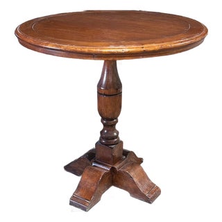 Fremarc Designs 36" Round English Bistro Table For Sale