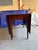 Vintage Federal Style Solid Wood Drop Leaf Dining Table For Sale - Image 15 of 18