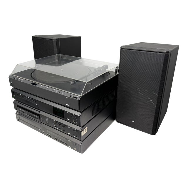 Atelier Wie Last Edition Complete System by Dieter Rams for Braun, Germany, 1990s For Sale