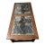 Mid-Century Coffee Table With Removable Lead Tudor Glass Cames For Sale