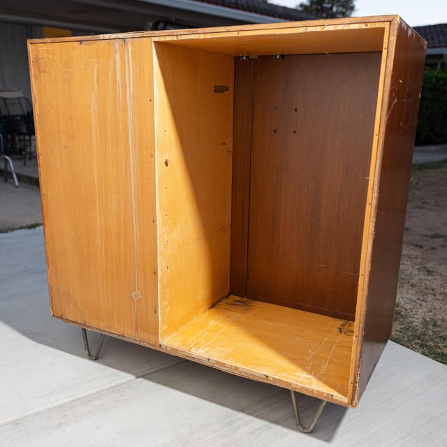 1950s George Nelson for Herman Miller Basic Cabinet Series (Bcs) Double-Door Credenza. For Sale - Image 13 of 18