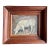 American Folk Art Oil Painting of a White Cow or Bull Signed Graves and Dated 1931 For Sale