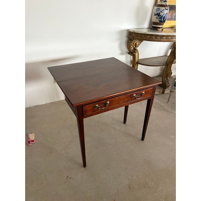 English Early 19th Century English Gold Top Side / Games Table For Sale - Image 3 of 7