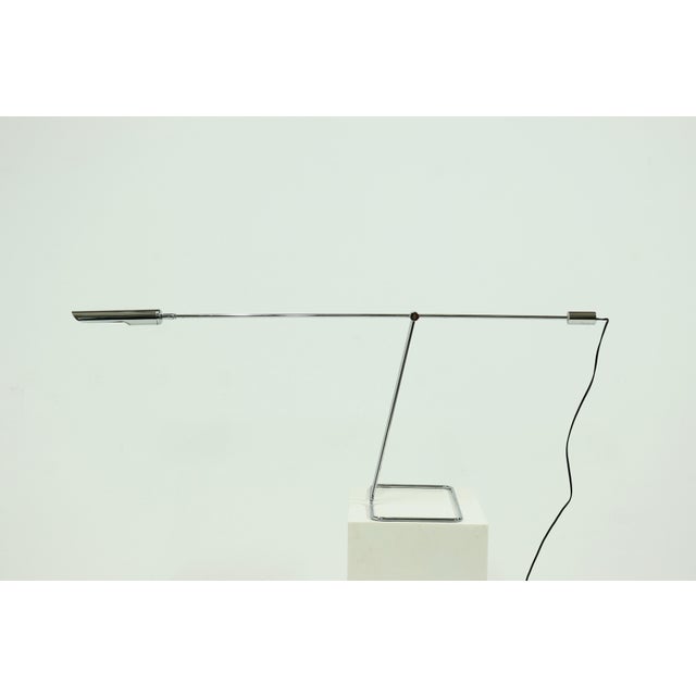 Metal Chromed Steel Counter Balance Lamp by Abo Randers, 1970s For Sale - Image 7 of 13