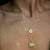 Starfish Ocean Spirit Animal Pearl & Gold Pendant Chain Necklace For Sale In Miami - Image 6 of 9