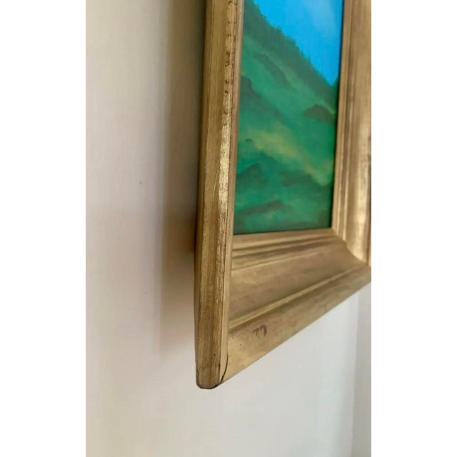 Contemporary Contemporary American Acrylic Landscape, Framed For Sale - Image 3 of 5