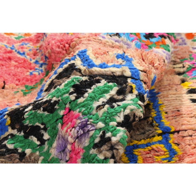 Vintage Boujad Moroccan Rug, 05'10 X 11'07 For Sale In Dallas - Image 6 of 10