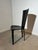 Black Leather Dining Chairs, Set of 6 For Sale - Image 3 of 6