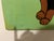 Folk Art Painting of a Dog Named “Dunder” by Artist Cate Christen Waung For Sale - Image 4 of 7