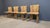 N. 6 Chairs in Brass Metal and Wicker from Mario Sabot, 1970s, Set of 4 For Sale - Image 9 of 13