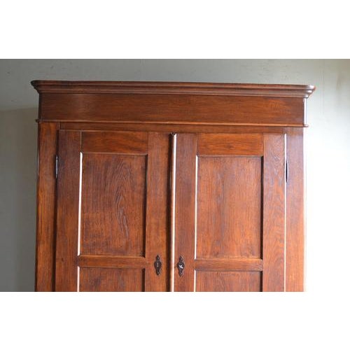 Antique Cabinet in Oak For Sale - Image 3 of 9