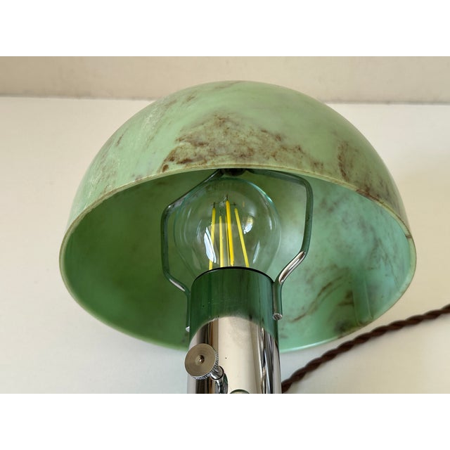 Metal Art Deco Style Lamp from WMF Ikora, 1950 For Sale - Image 7 of 18