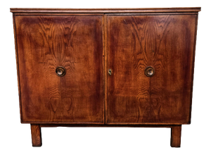Mid-Century Modern Art Deco Italian Wooden Sideboard, 1970s