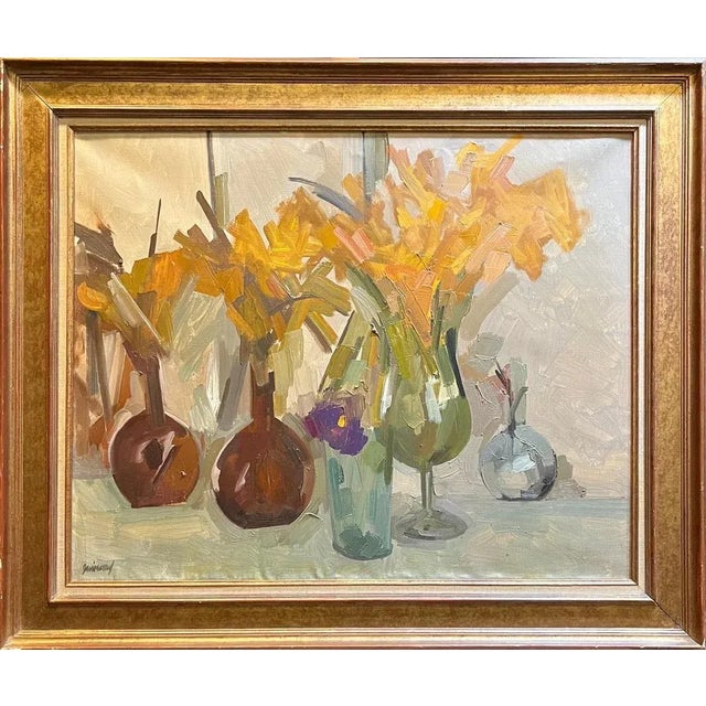 Artwork sold with frame (84 x 100.5 x 4 cm) René Guinand (1892–1983) was a Swiss painter and educator, celebrated for his...