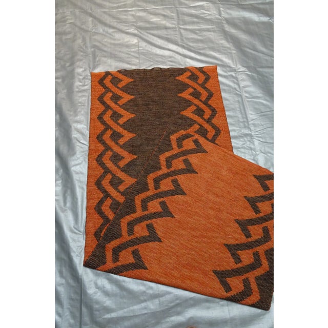 Rag Rug Swedish Mid Century Vinyl For Sale In Miami - Image 6 of 7