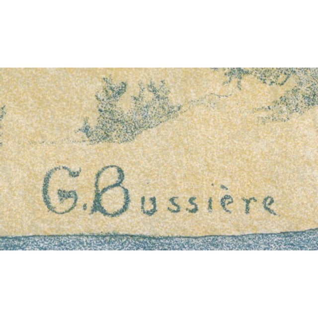 Late 19th Century Gaston Bussière, Brunnhild, 1898, Lithograph on Paper For Sale - Image 5 of 10