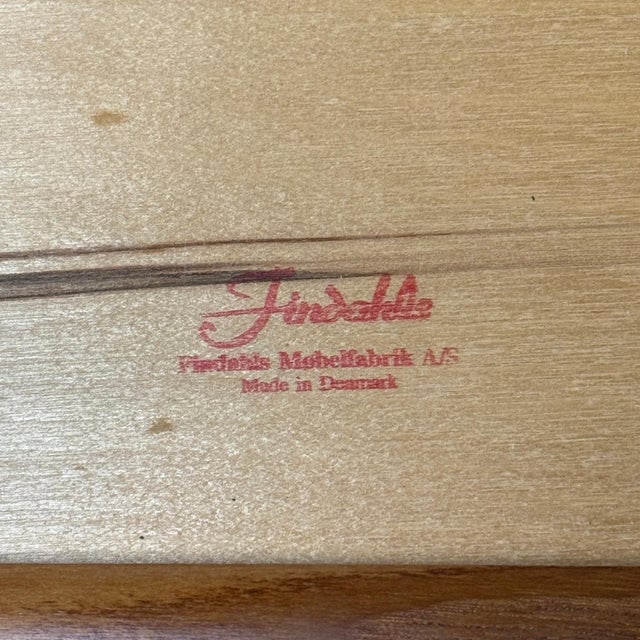 Wood Mid 20th Century Danish Teak Dining Chairs by Findahls Møbler For Sale - Image 7 of 7