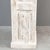 White Narrow Cabinet From Reclaimed Antique Architectural Elements For Sale - Image 9 of 10