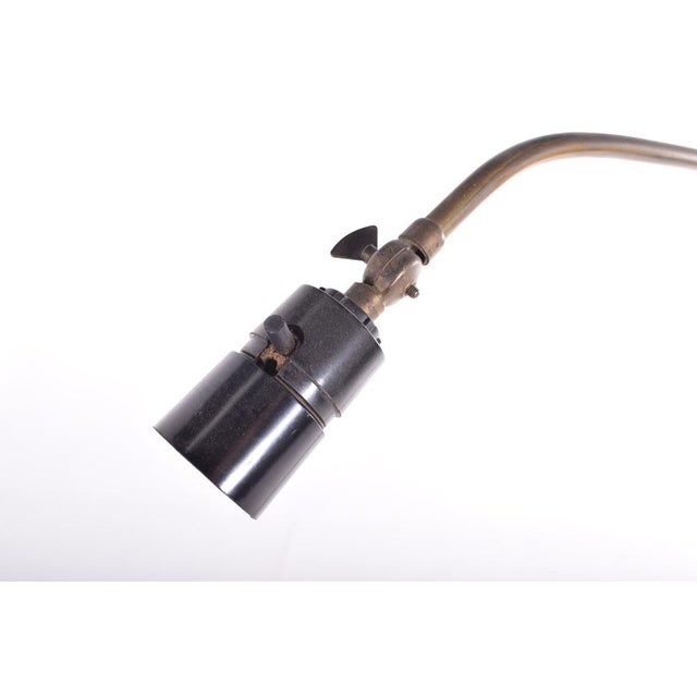 Metal floor lamp, produced in Denmark. European Plug (up to 250V).The wiring of this item may be original and might need...