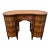 Continental Neoclassical Revival Inlaid Kidney-Form Writing Desk With en Suite Chairs, Early 20th Century For Sale