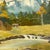 Mid-Century Rustic Americana Elk Wildlife & Scenic Mountain Steam Oil Painting, Signed J. Dirks For Sale - Image 6 of 14