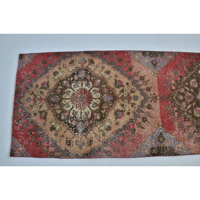 1950s Geometric Bohemian Area Carpet For Sale In Phoenix - Image 6 of 10