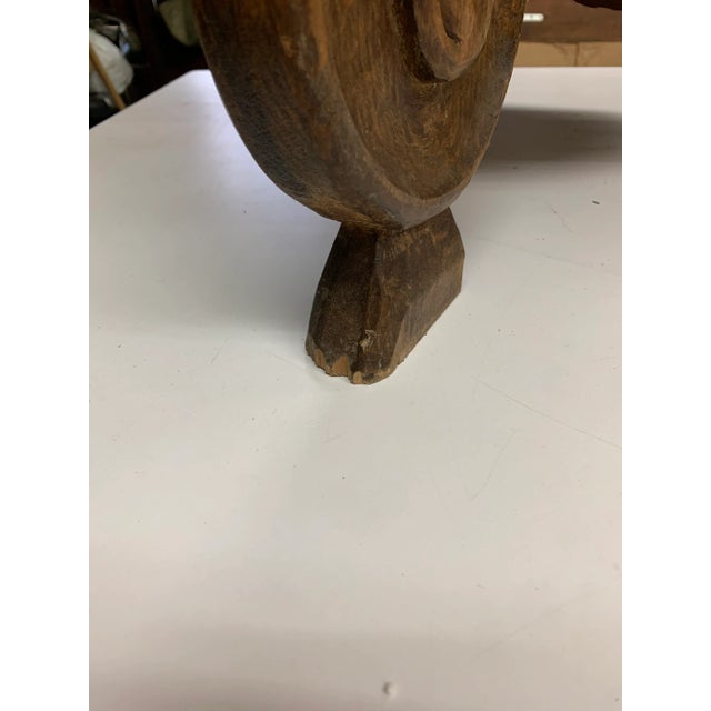 1970s Spanish Colonial Style Hand Carved Book Stand For Sale - Image 12 of 12