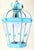 Vintage Style Solid Brass Verdigris Hanging Lantern - Restored & Rewired For Sale - Image 13 of 13