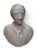 19th Century Unknown Artist, Bust of Pope Leo XIII, 19th Century, Alabaster on Later Porcelain Pedestal For Sale - Image 5 of 14