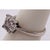 White 14 Karat White Gold Engagement Bridal Ring With Diamonds 0.67 TDW, Size 5.5 For Sale - Image 8 of 11