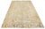 1940s Vintage Hand-Knotted Oushak Wool Rug With Soft Blue Accent & Muted Neutral Tones For Sale - Image 5 of 8