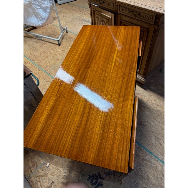 Brown Modern Italian Gio Ponti Manner Walnut Chest For Sale - Image 8 of 9