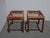 Vintage Mid Century Modern Rustic Bamboo Rattan Brown End Tables - a Pair For Sale - Image 13 of 13