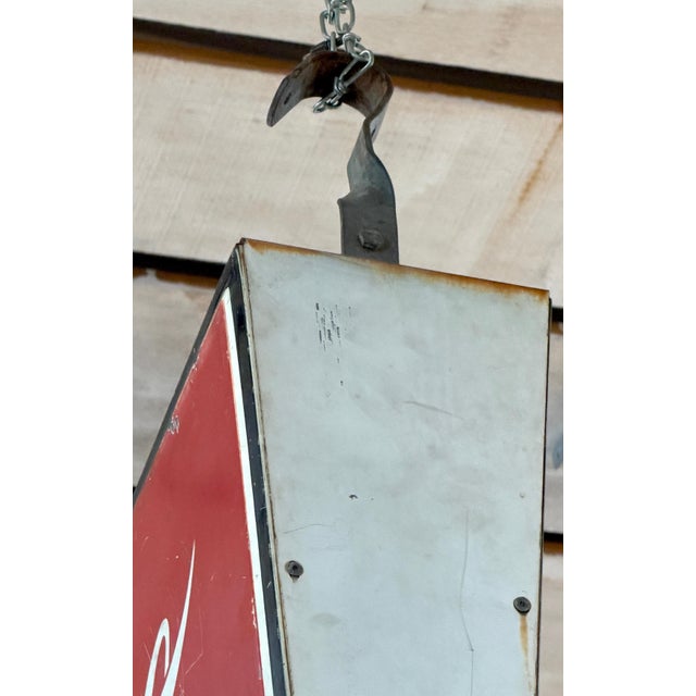 Monumental Double-Sided Coca-Cola “Drugs & Soda” Trade Sign, WPB FL, 1960s For Sale - Image 13 of 16