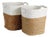 Madura Rectangular Baskets, Set Of 2 For Sale